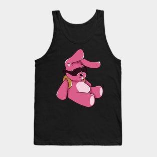 Cute Cartoon Pink Bunny Tank Top